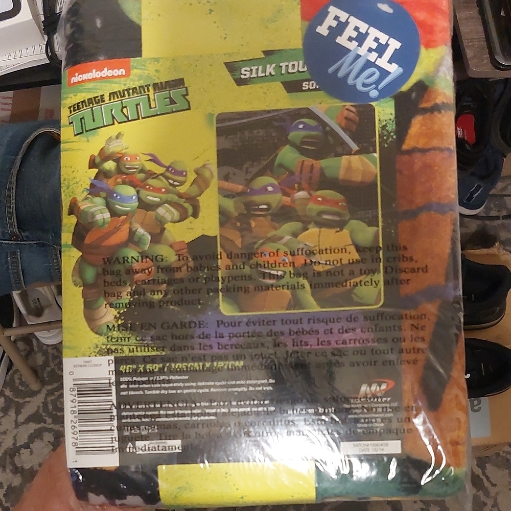 Teenage Mutant Ninja Turtles Throw Blanket